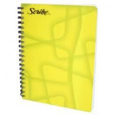 CUADERNO PROFESIONAL CUADRO GRANDE SCRIBE 3313 100 HJAS PASTA SEMIRIGIDA T DOBLE 1 PZA-SCRIBE