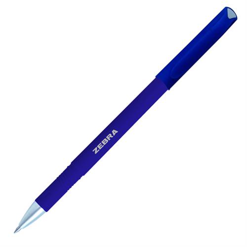 ROLLER DE TINTA DE CUERPO SUAVE RUBERIZADO ZEBRA 891601 COLOR AZUL-ZEBRA