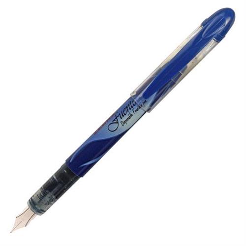 BOLIGRAFO TIPO FUENTE ZEBRA Z-FONTAIN TINTA AZUL PUNTO FINO TAMAÑO 0.5MM 1 PIEZA-ZEBRA