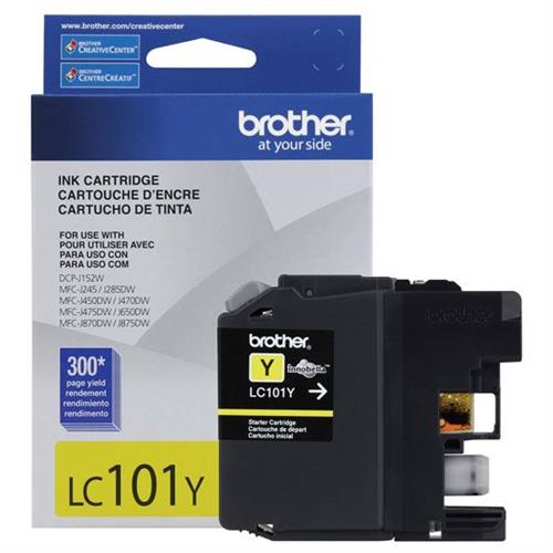 TINTA BROTHER LC101Y COLOR AMARILLO-BROTHER