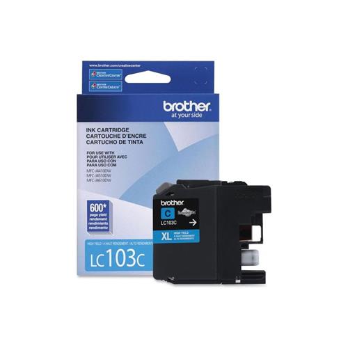 TINTA BROTHER LC103CXL COLOR CYAN-BROTHER