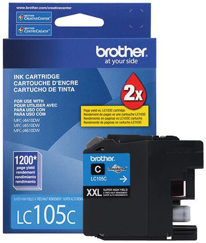 TINTA BROTHER LC105C COLOR CYAN-BROTHER