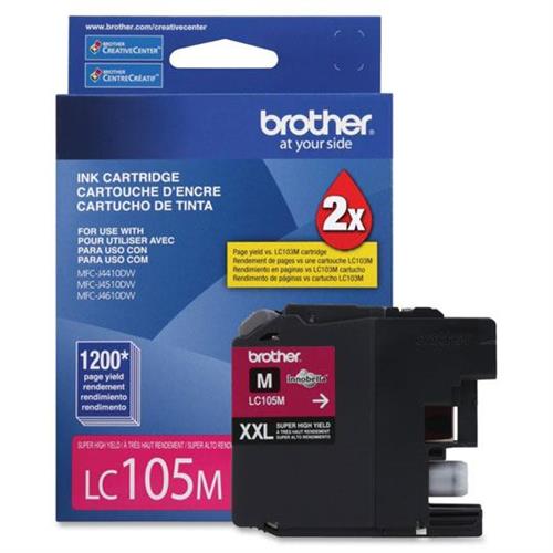 TINTA BROTHER LC105M COLOR MAGENTA-BROTHER