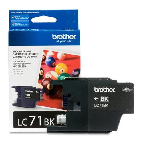 TINTA BROTHER LC71BK LC71BK COLOR NEGRO-BROTHER