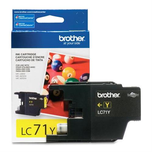 TINTA BROTHER LC71Y LC71Y COLOR NEGRO-BROTHER