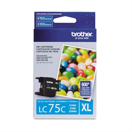 TINTA BROTHER LC75CXL LC75C COLOR CYAN-BROTHER