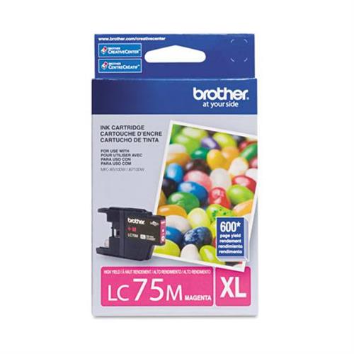 TINTA BROTHER LC75MXL LC75M COLOR MAGENTA-BROTHER