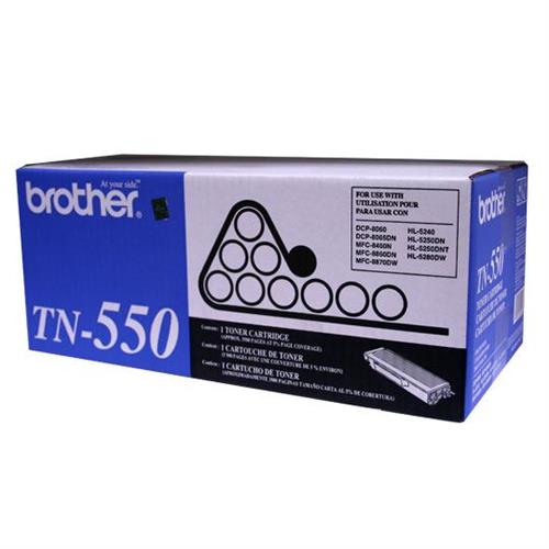 TONER BROTHER TN550 TN550 COLOR NEGRO-BROTHER