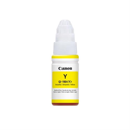 TINTA CANON GI190Y GI190Y COLOR AMARILLO-CANON