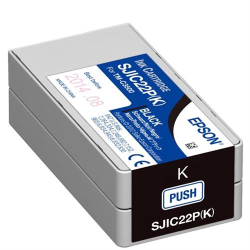 TINTA EPSON SJIC22P C33S020577 COLOR NEGRO-EPSON