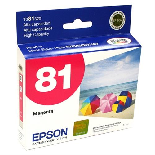 TINTA EPSON 81 COLOR MAGENTA T081320-EPSON