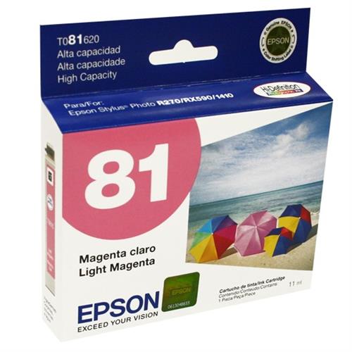 TINTA EPSON 81 COLOR MAGENTA LIGHT T081620-EPSON