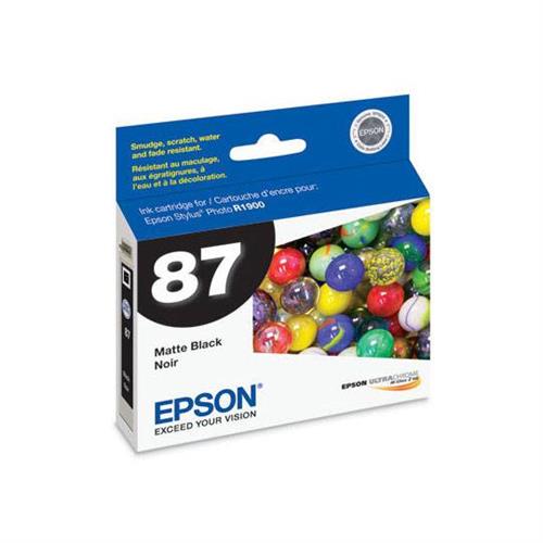 TINTA EPSON 87 COLOR NEGRO T087820-EPSON