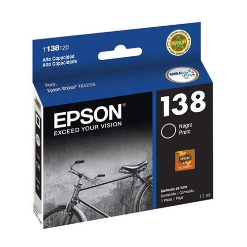 TINTA EPSON 138 COLOR NEGRO T138120-EPSON