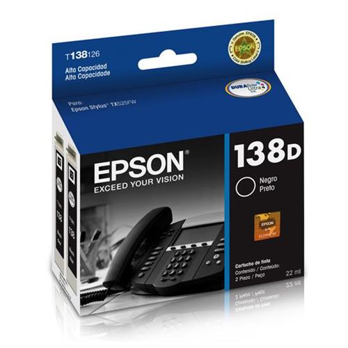 TINTA EPSON 138 COLOR NEGRO T138126-AL-EPSON