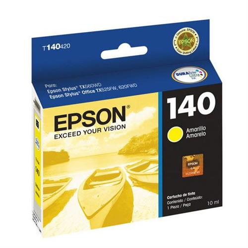 TINTA EPSON 140 COLOR AMARILLO T140420-AL-EPSON