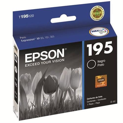 TINTA EPSON 195 COLOR NEGRO T195120-AL-EPSON