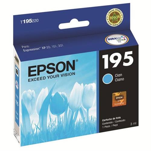 TINTA EPSON 195 COLOR CYAN T195220-AL-EPSON