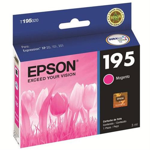 TINTA EPSON 195 COLOR MAGENTA T195320-AL-EPSON