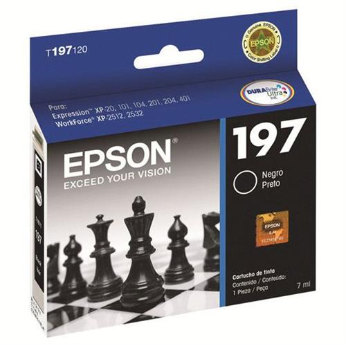 TINTA EPSON 197 COLOR NEGRO T197120-AL-EPSON