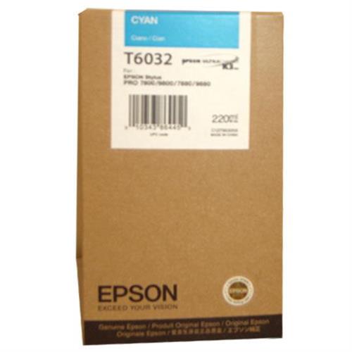 TINTA EPSON T6032 T603200 COLOR CYAN-EPSON