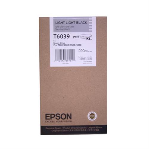 TINTA EPSON T6039 T603900 COLOR NEGRO-EPSON