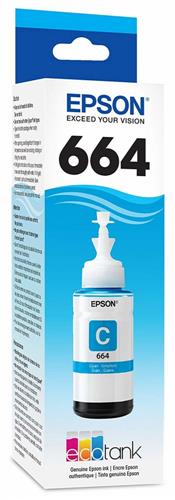 TINTA EPSON T664220-AL T664220-AL COLOR CYAN-EPSON