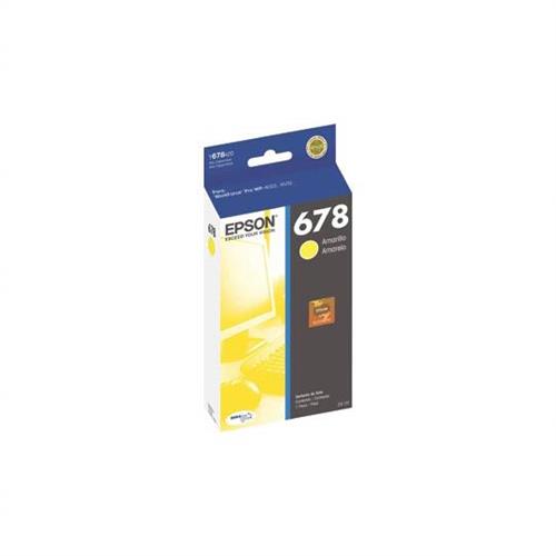 TINTA EPSON 678 COLOR AMARILLO T678420-AL-EPSON