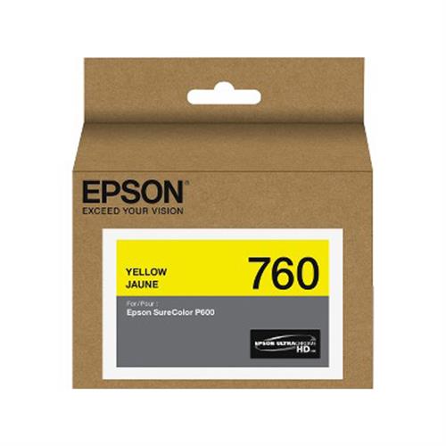 TINTA EPSON 760 COLOR AMARILLO T760420-EPSON