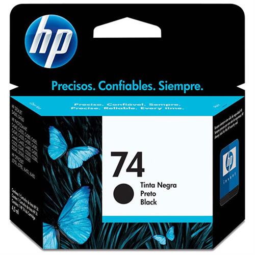 CARTUCHO DE TINTA HP 74 NEGRO ORIGINAL CB335WL-HP