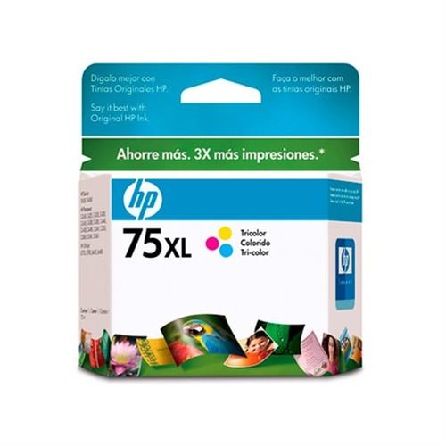 CARTUCHO DE TINTA HP 75XL TRICOLOR ORIGINAL CB338WL-HP