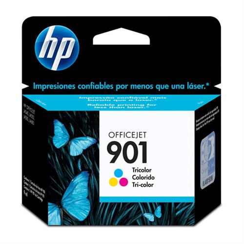 CARTUCHO DE TINTA HP 901 TRICOLOR ORIGINAL CC656AL-HP