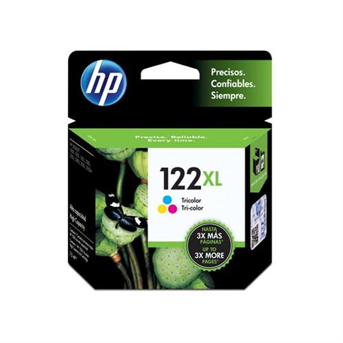 CARTUCHO DE TINTA HP 122XL TRICOLOR ORIGINAL CH564HL-HP