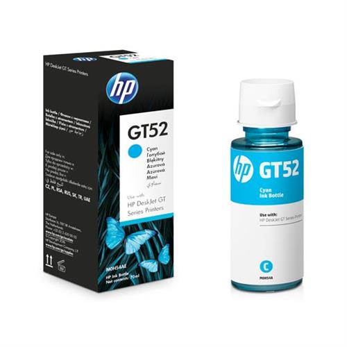 CARTUCHO DE TINTA HP GT52 CYAN ORIGINAL M0H54AL-HP