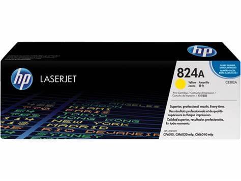 CARTUCHO DE TONER HP 824A AMARILLO LASERJET ORIGINAL CB382A-HP