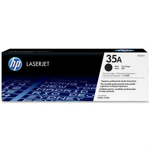 CARTUCHO DE TONER HP 35A NEGRO LASERJET ORIGINAL CB435A-HP