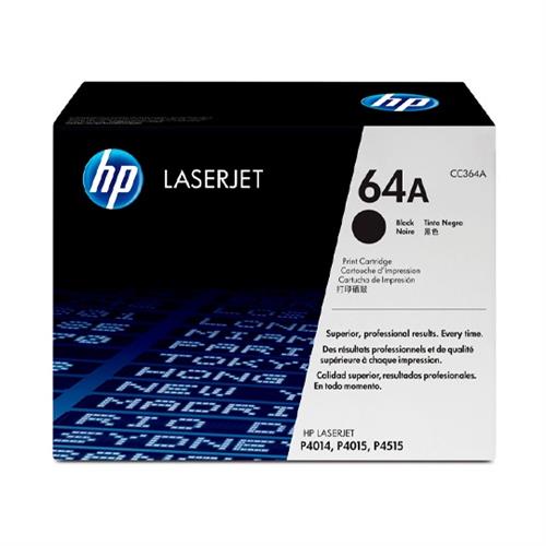 CARTUCHO DE TONER HP 64A NEGRO LASERJET ORIGINAL CC364A-HP