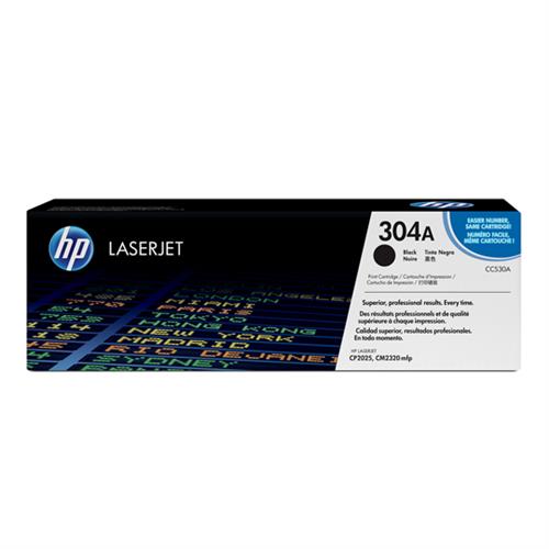 CARTUCHO DE TONER HP 304A NEGRO LASERJET ORIGINAL CC530AL-HP