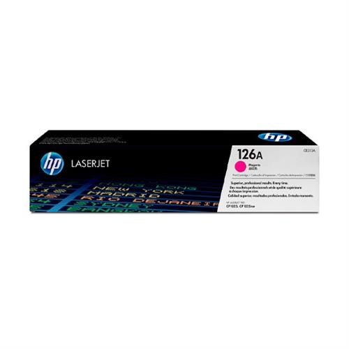 CARTUCHO DE TONER HP 126A MAGENTA LASERJET ORIGINAL CE313A-HP