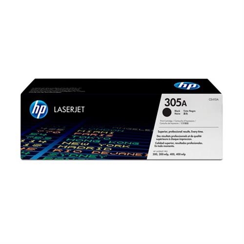 CARTUCHO DE TONER HP 305A NEGRO LASERJET ORIGINAL CE410A-HP