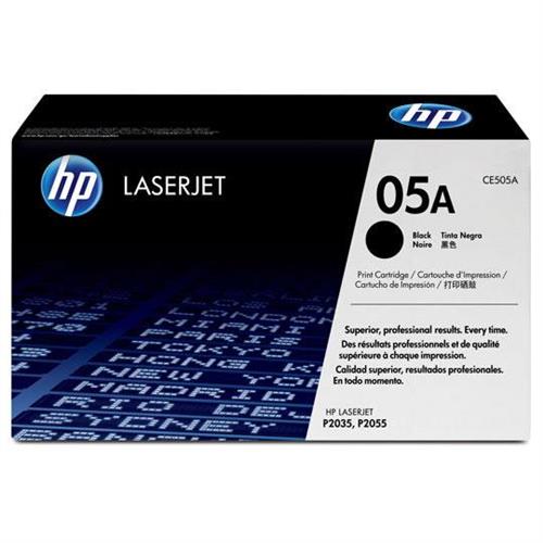 CARTUCHO DE TONER HP 05A NEGRO LASERJET ORIGINAL CE505A-HP