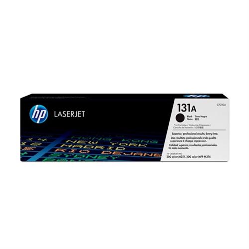 CARTUCHO DE TONER HP 131A NEGRO LASERJET ORIGINAL CF210A-HP