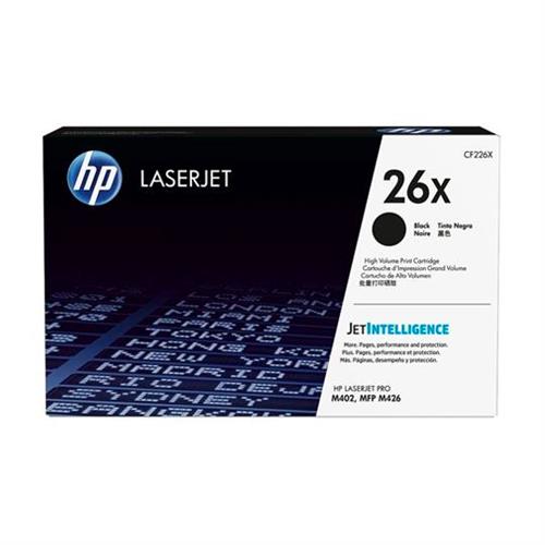 CARTUCHO DE TONER HP 26X NEGRO LASERJET ORIGINAL CF226X-HP