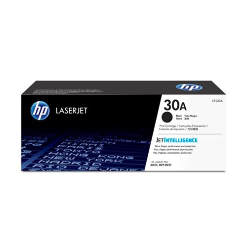 CARTUCHO DE TONER HP 30A NEGRO LASERJET ORIGINAL CF230A-HP