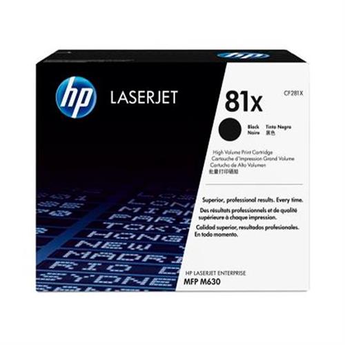 CARTUCHO DE TONER HP 81X NEGRO LASERJET ORIGINAL CF281X-HP