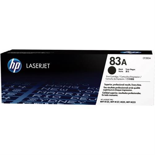 CARTUCHO DE TONER HP 83A NEGRO LASERJET ORIGINAL CF283A-HP