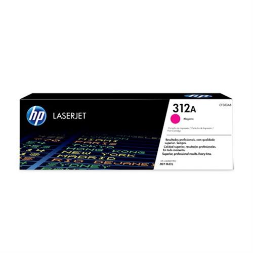 CARTUCHO DE TONER HP 312A MAGENTA LASERJET ORIGINAL CF383A-HP