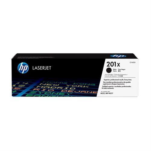 CARTUCHO DE TONER HP 201X NEGRO LASERJET ORIGINAL CF400X-HP