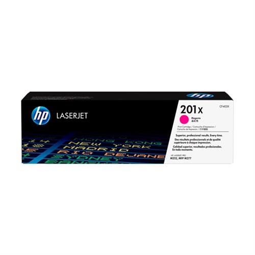 CARTUCHO DE TONER HP 201X MAGENTA LASERJET ORIGINAL CF403X-HP