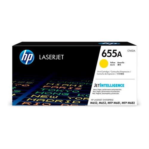 CARTUCHO DE TONER HP 655A AMARILLO LASERJET ORIGINAL CF452A-HP